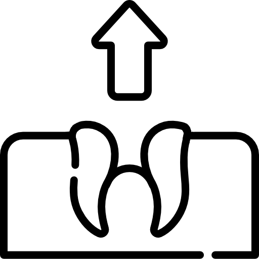 Для удаления корней нижних зубов